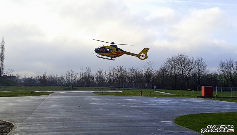 Pracowity tydzień gorzowskiego śmigłowca