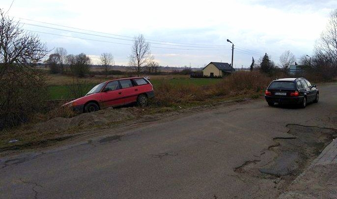 Pijany 40-latek za kierownicą opla