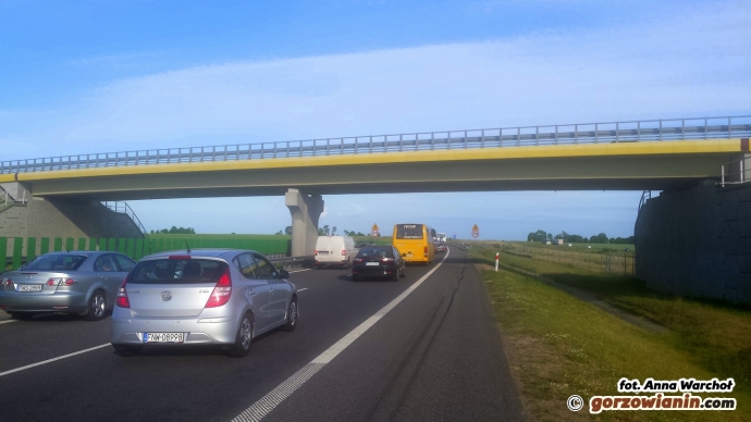 6/8 Zakorkowana S3 przed Gorzowem