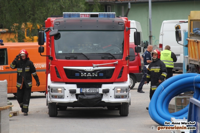 5/11 Uszkodzona rura gazowa przy Warszawskiej