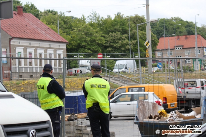 9/11 Uszkodzona rura gazowa przy Warszawskiej