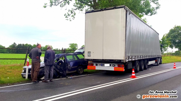 4/6 Wypadek koło Strzelec Krajeńskich
