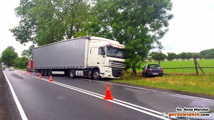 5/6 Wypadek koło Strzelec Krajeńskich