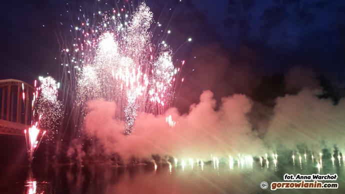 7/15 Pokaz fajerwerków na zakończenie Dni Gorzowa