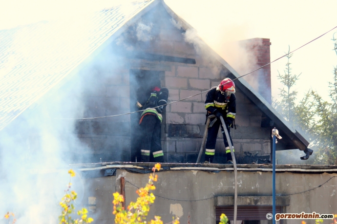 8/13 Pożar przy Zielenieckiej