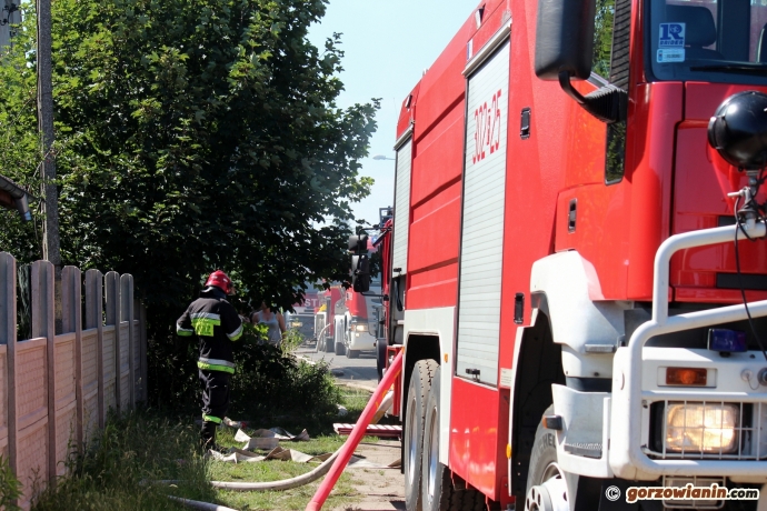 12/13 Pożar przy Zielenieckiej