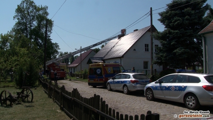 5/5 Uciekał przed policją - wszedł do komina