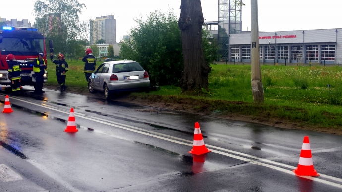 4/10 Dachowanie audi na Walczaka