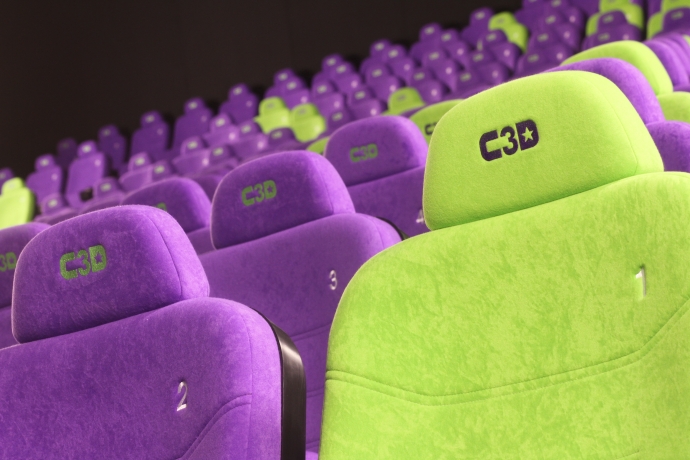 6/7 Wizualizacja kina Cinema 3D