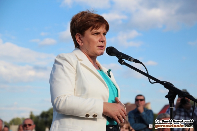 4/8 Wizyta Beaty Szydło w Gorzowie