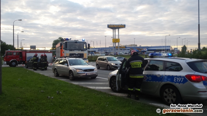 1/6 Wypadek na rondzie Górczyńskim