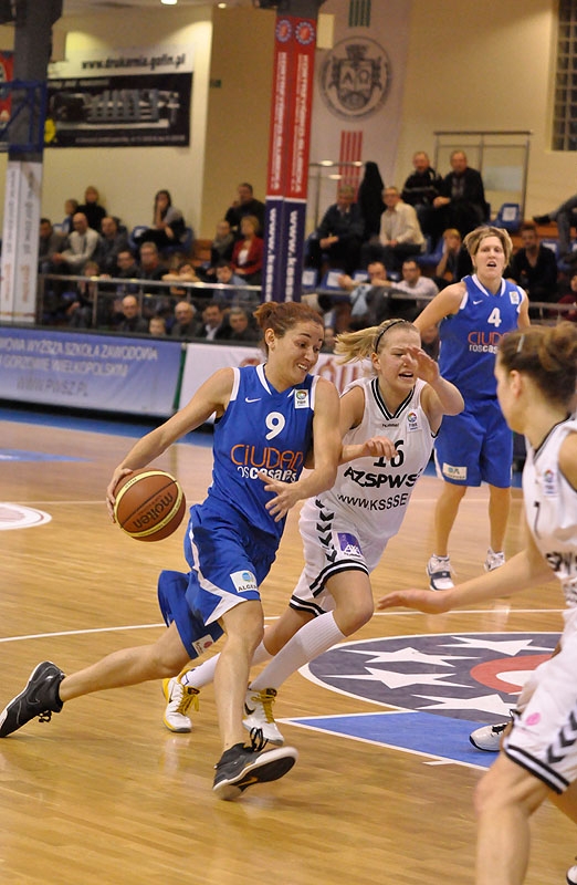 9/48 KSSSE AZS PWSZ Gorzów - Ros Casares Walencja 52:86