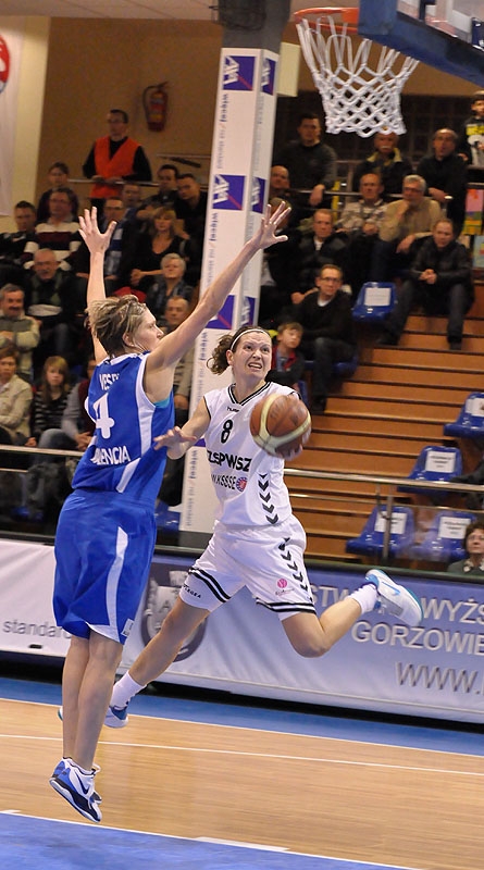 25/48 KSSSE AZS PWSZ Gorzów - Ros Casares Walencja 52:86