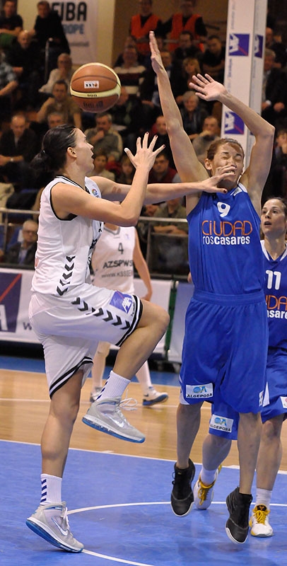 38/48 KSSSE AZS PWSZ Gorzów - Ros Casares Walencja 52:86