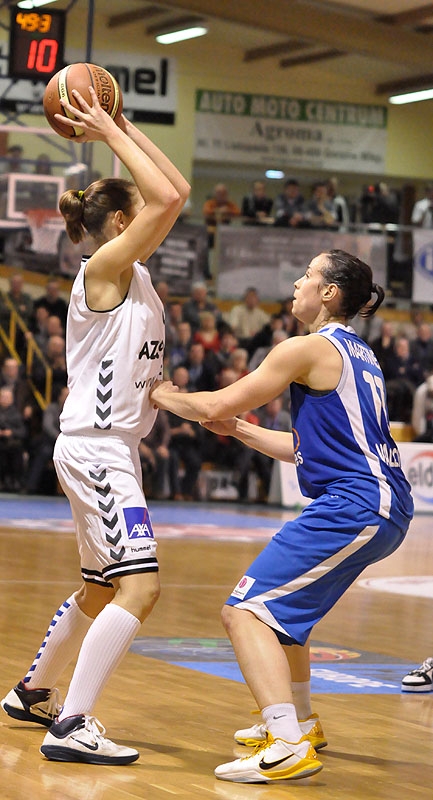 47/48 KSSSE AZS PWSZ Gorzów - Ros Casares Walencja 52:86