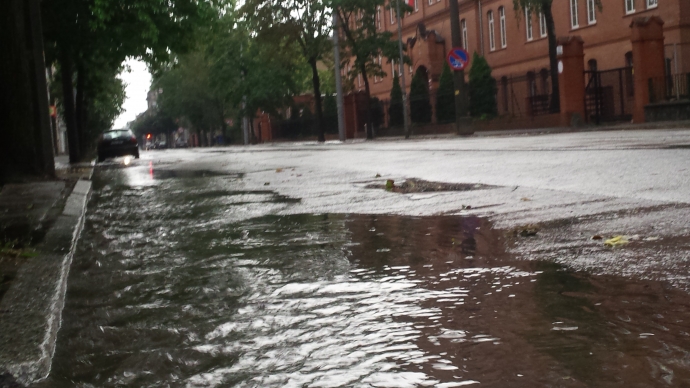 3/7 Przez Gorzów przeszła ulewa