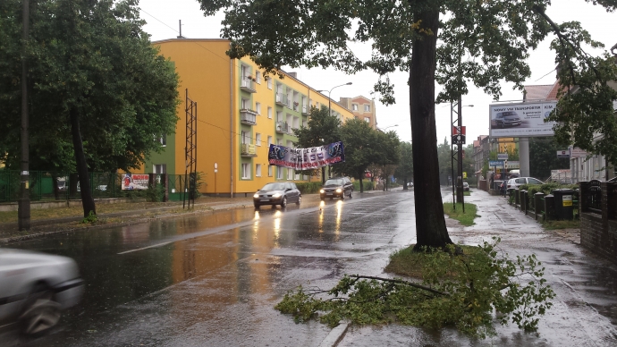 6/7 Przez Gorzów przeszła ulewa