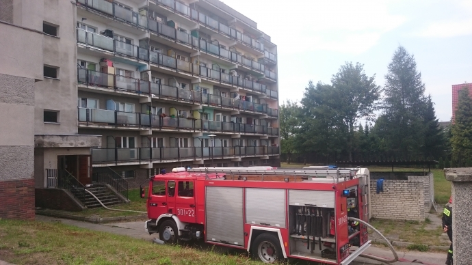 1/5 Pożar w hotelu pielęgniarek