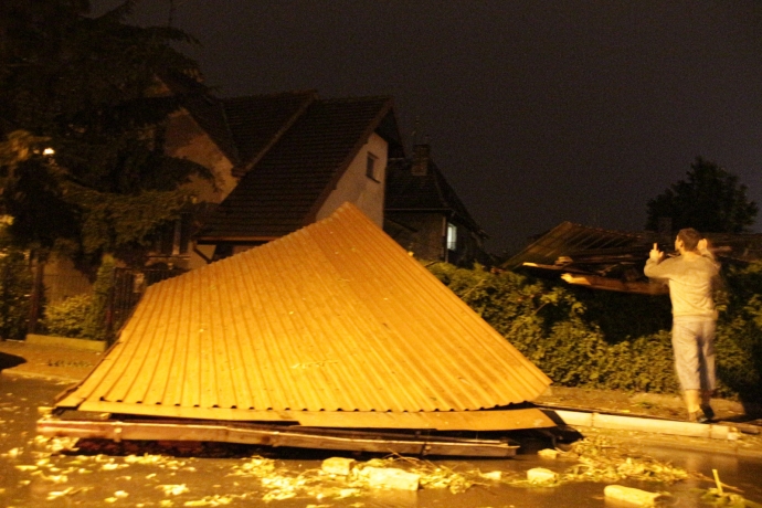 5/21 Gorzów po przejściu nawałnicy