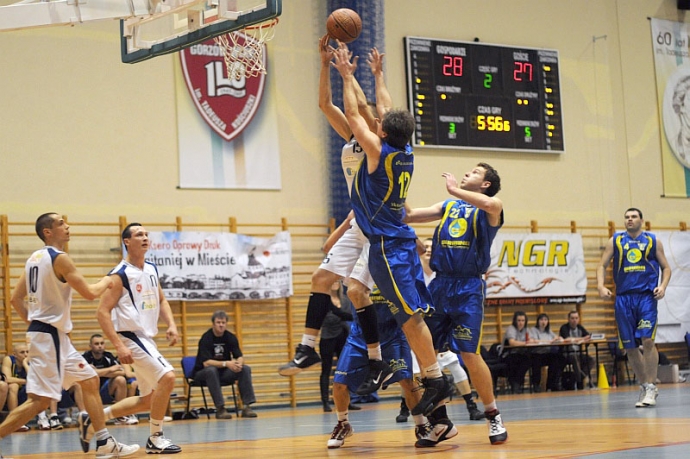 13/17 GKK Gorzów - Górnik Nowe Miasto Wałbrzych 76:80