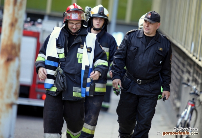 8/11 Strażacki miś w prezencie dla małego pacjenta