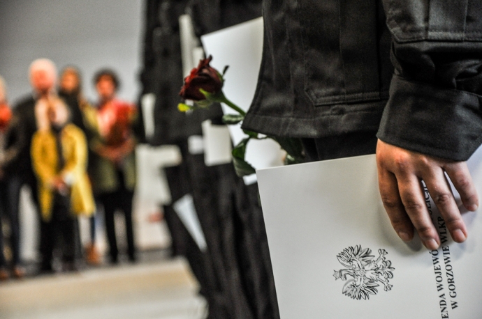 13/21 Ślubowanie nowych policjantów