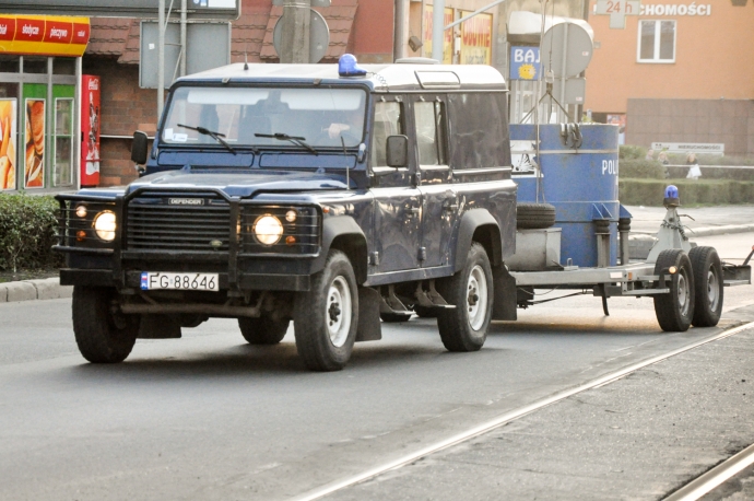 16/17 Na Pocztowej znaleziono granat