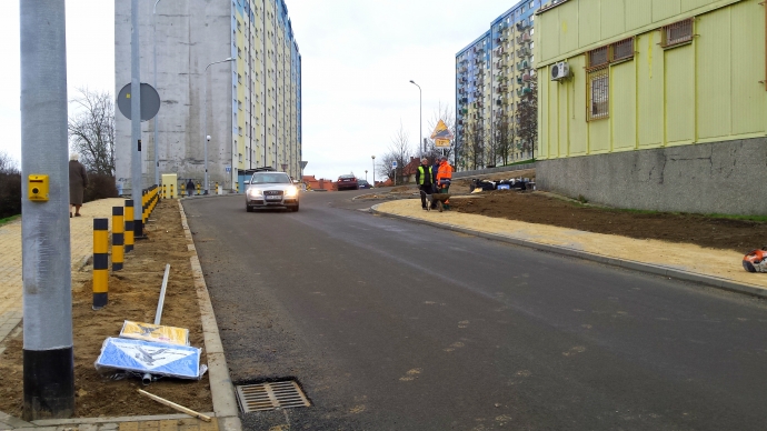 7/11 Wyremontowana ulica Wyczółkowskiego