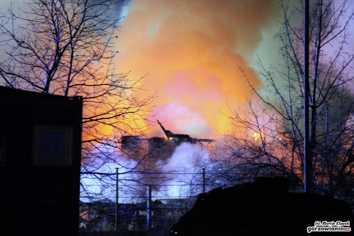 4/11 Pożar przy Międzychodzkiej