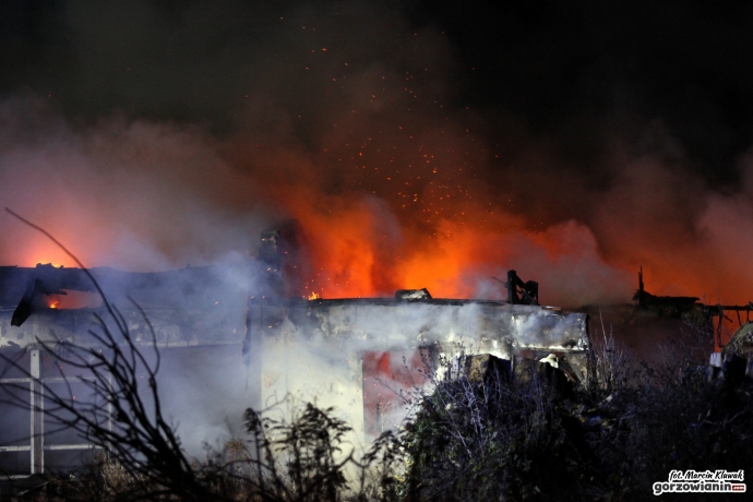 8/11 Pożar przy Międzychodzkiej