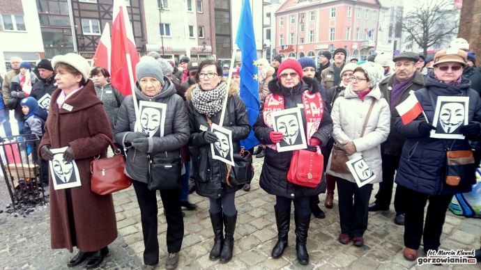 5/11 Druga manifestacja KOD w Gorzowie