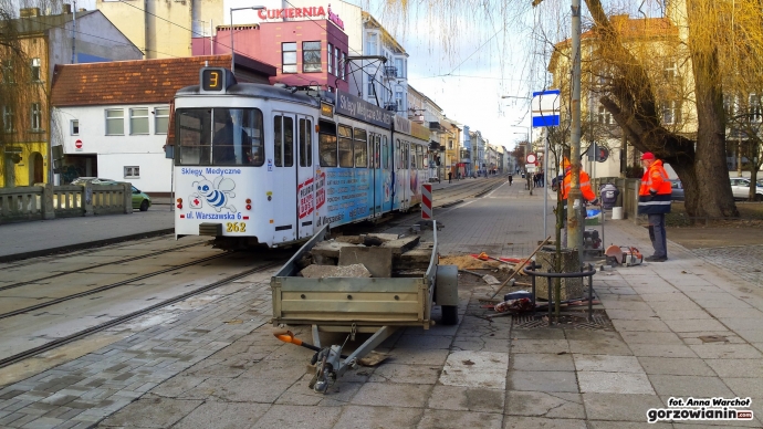 5/11 Na Chrobrego powstają nowe przystanki tramwajowe