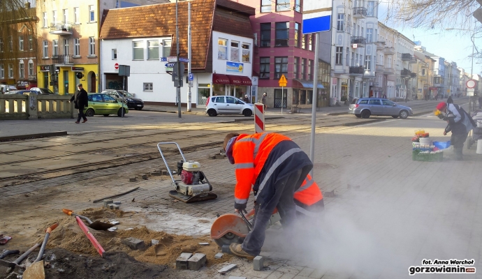 6/11 Na Chrobrego powstają nowe przystanki tramwajowe