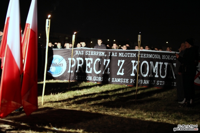 12/14 II Marsz Pamięci Żołnierzy Wyklętych w Gorzowie Wielkopolskim