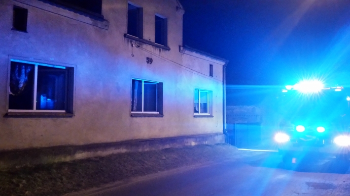 3/5 Pożar domu w Czechowie