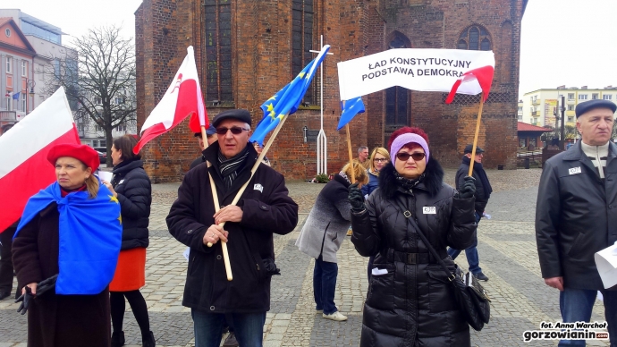 3/14 Demonstracja KOD w Gorzowie