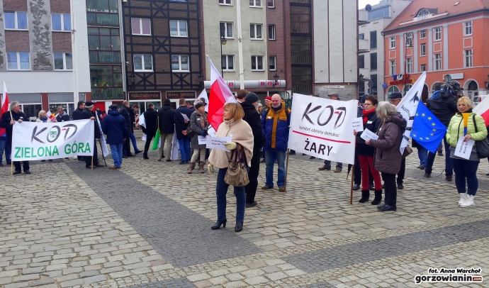 7/14 Demonstracja KOD w Gorzowie