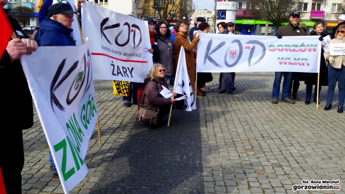 13/14 Demonstracja KOD w Gorzowie