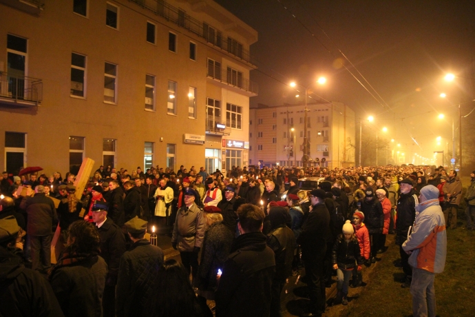 9/13 25.03. 2016 Droga Krzyżowa w centrum Gorzowa