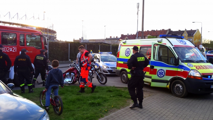 5/5 Wypadek motocyklisty na Kwiatowej