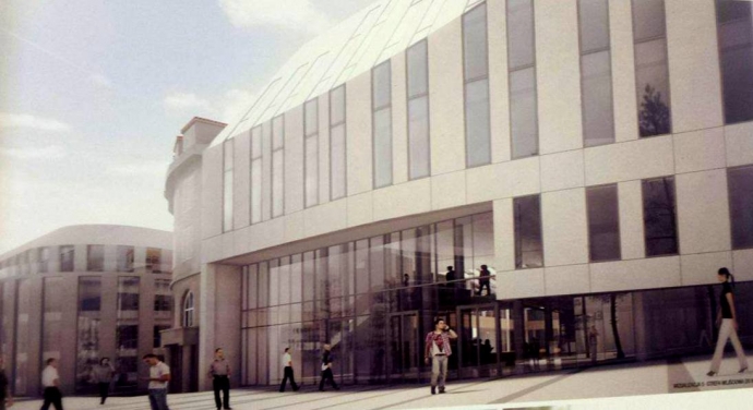 1/6 Projekt urzędu miasta przy Sikorskiego i Obotryckiej