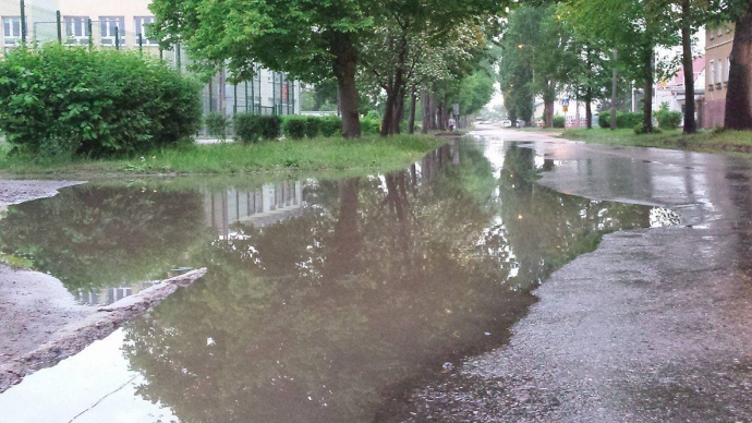 4/5 Zalana ulica Kobylogórska