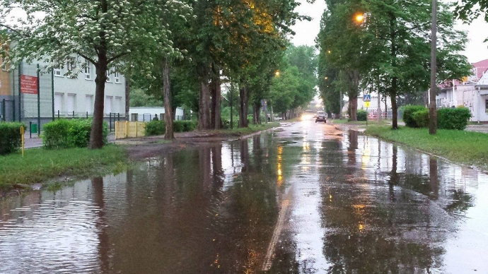 5/5 Zalana ulica Kobylogórska