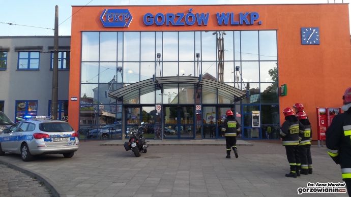 8/11 Ewakuacja dworca PKP