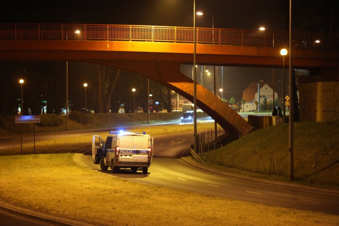 3/6 Mężczyzna skoczył z wiaduktu w Parku Kopernika