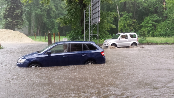 9/11 Zalane ulice Gorzowa