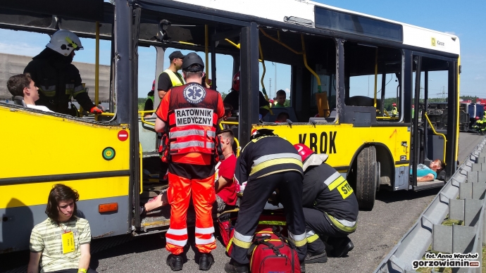 8/14 Karambol na S3 - to tylko ćwiczenia