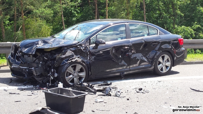 7/14 Poważny wypadek na S3