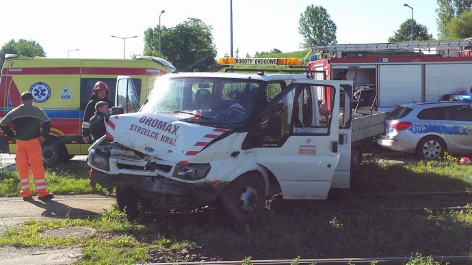 2/6 Wypadek na rondzie Gdańskim