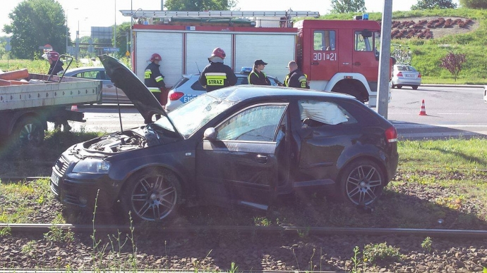 3/6 Wypadek na rondzie Gdańskim